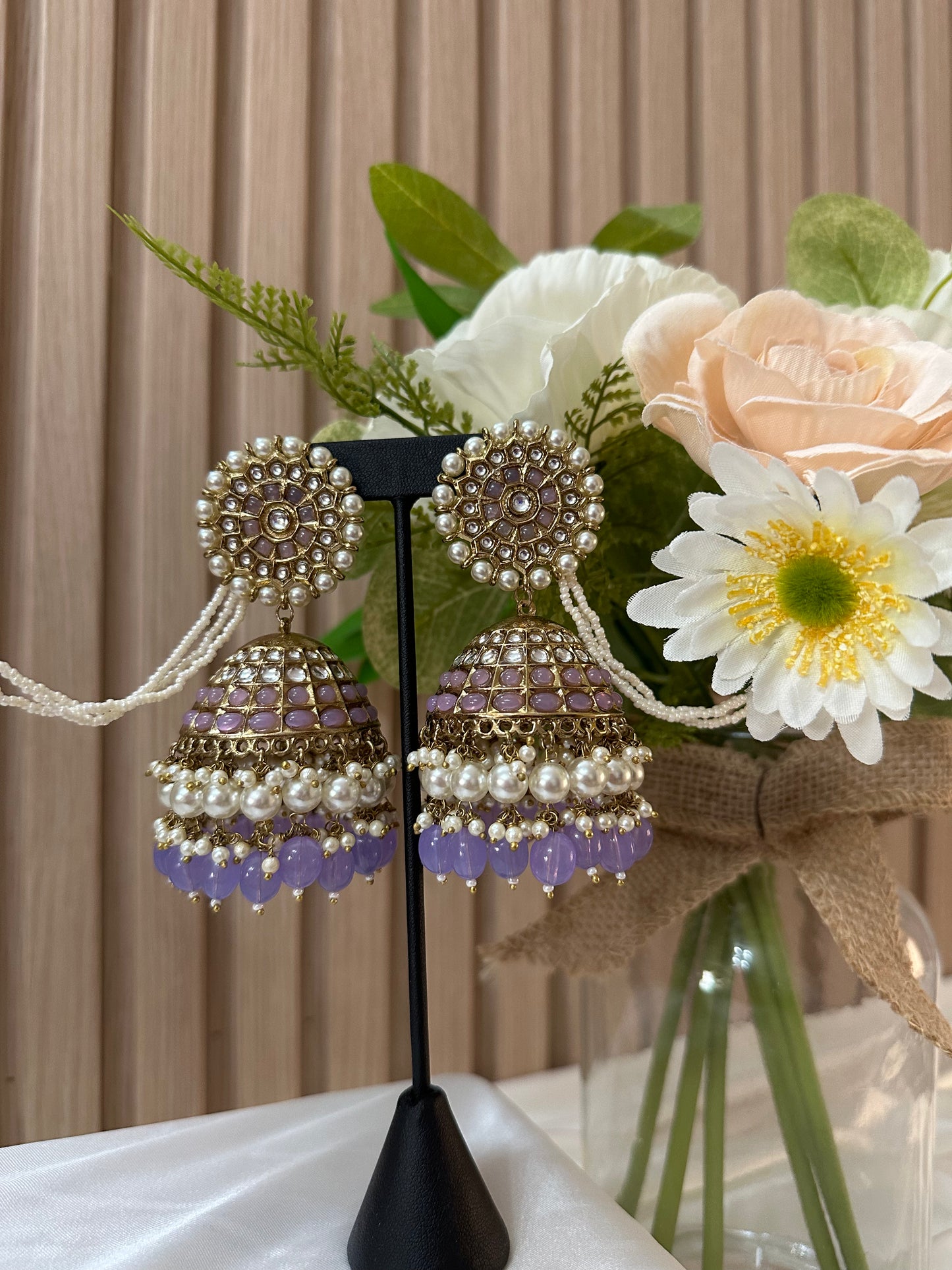 Montpellier Earrings with Saharay