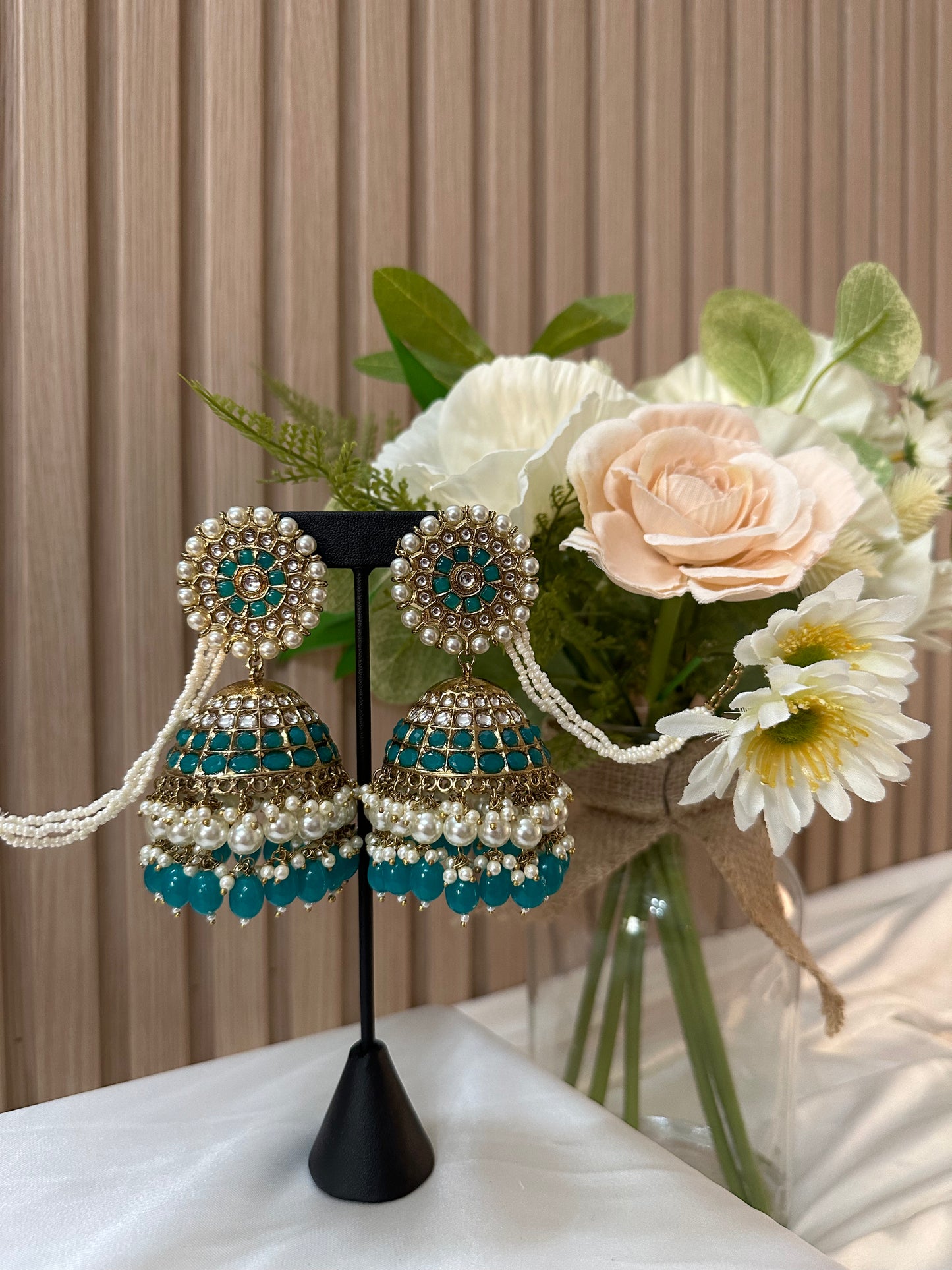 Montpellier Earrings with Saharay