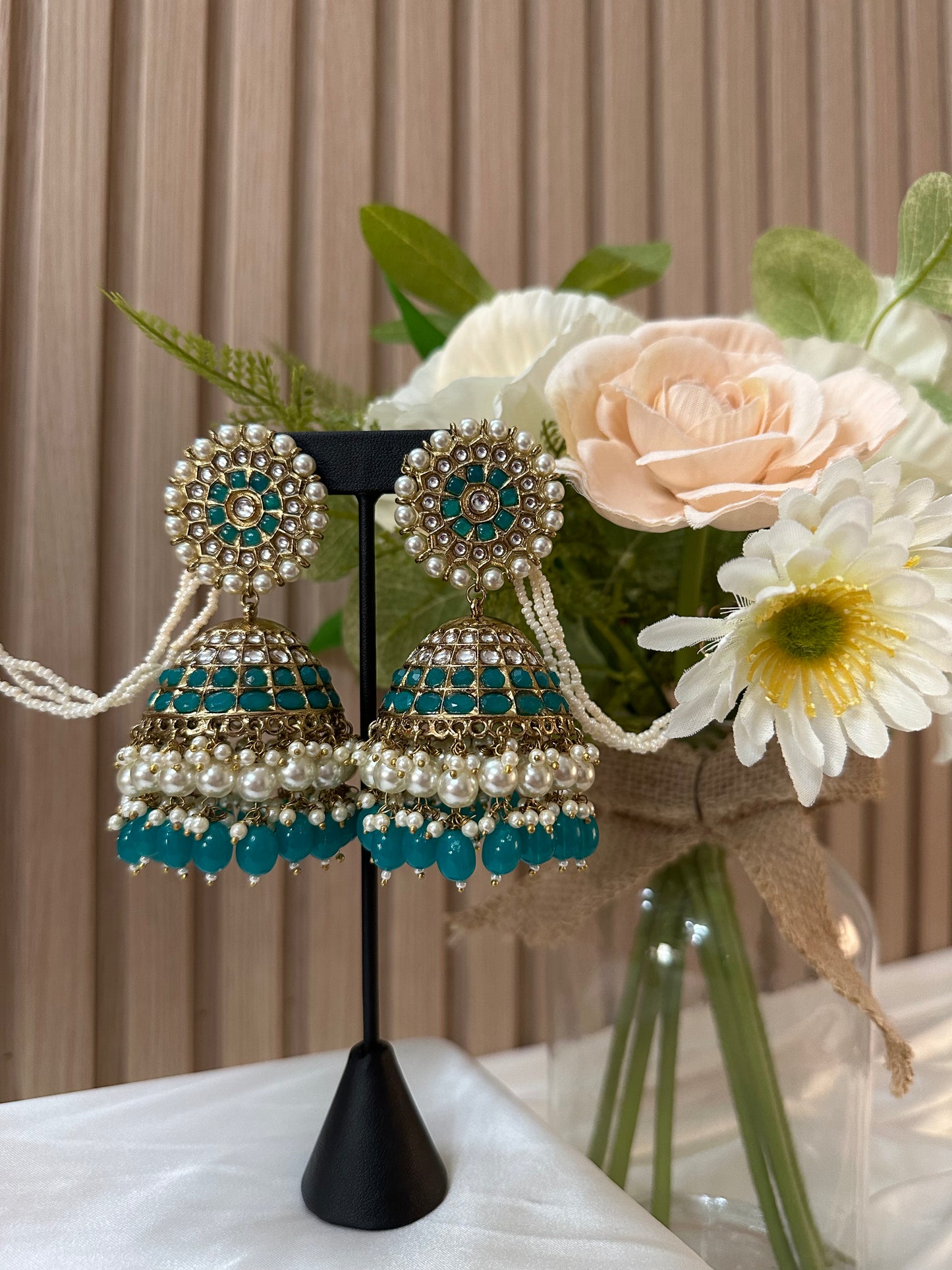 Montpellier Earrings with Saharay
