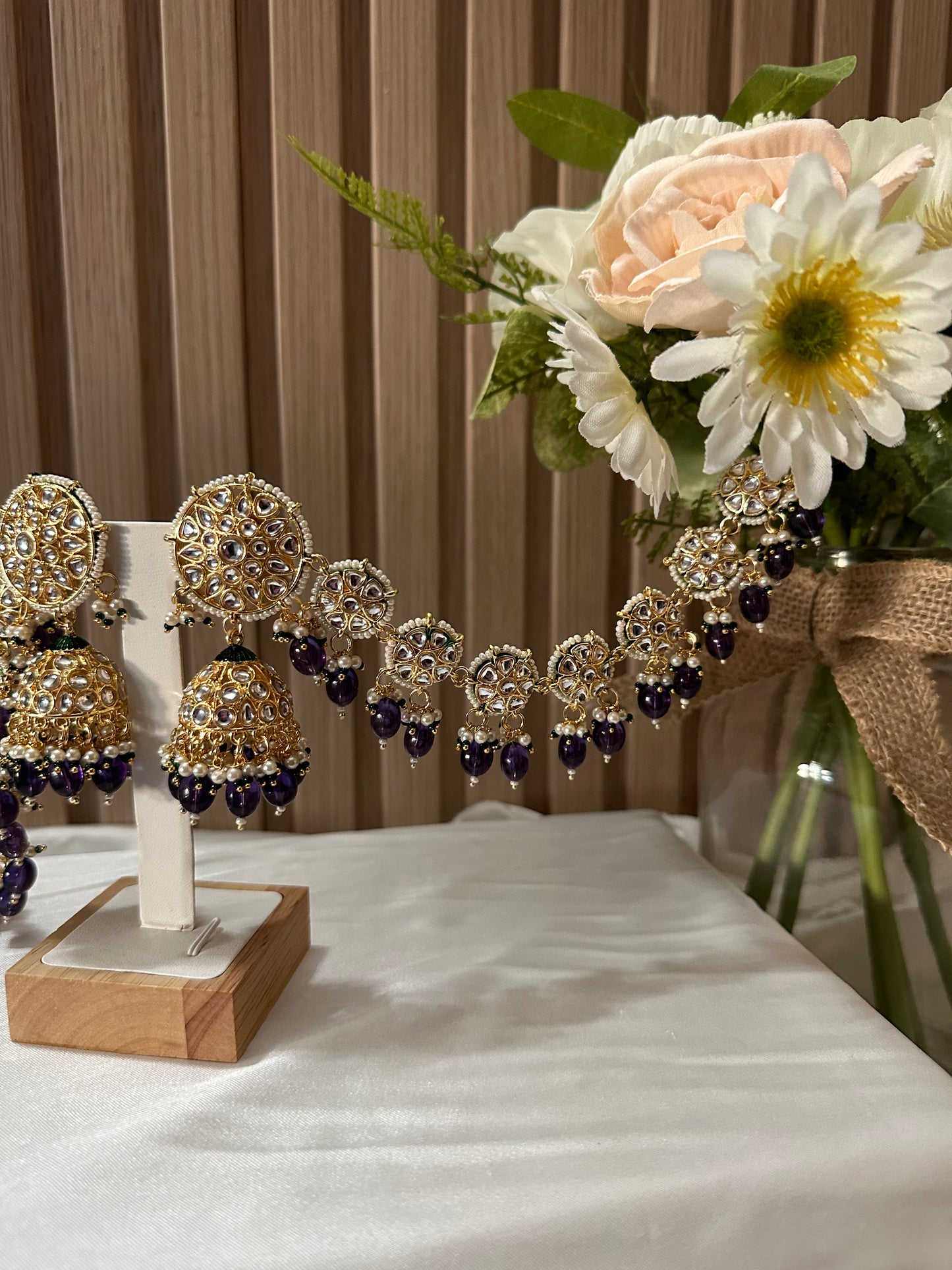 Brasilia Earrings with Saharay