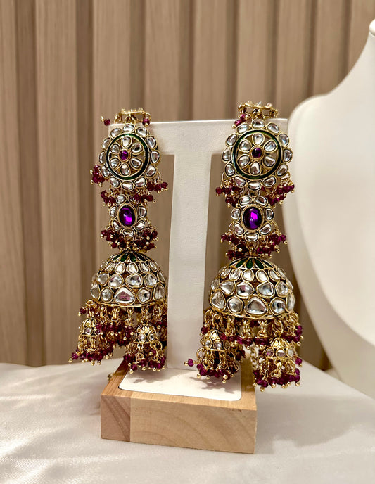 Jaipur Earrings with Saharay