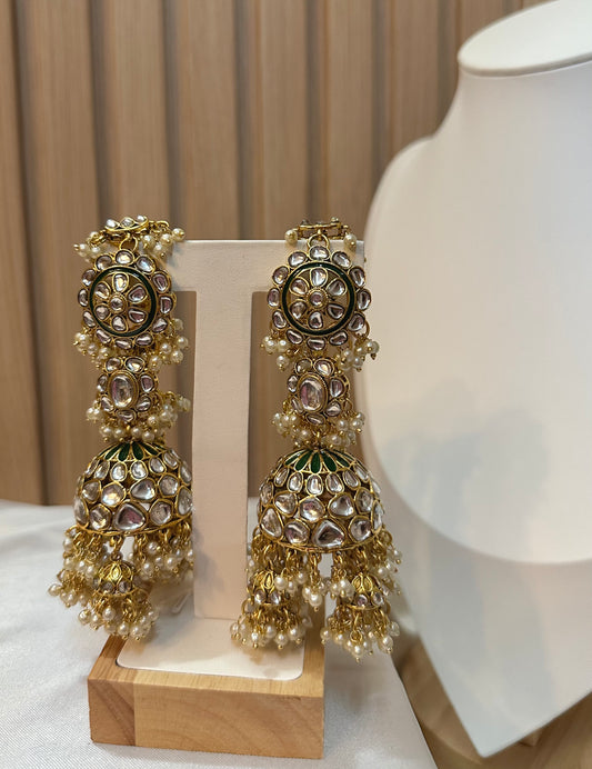 Jaipur Earrings with Saharay