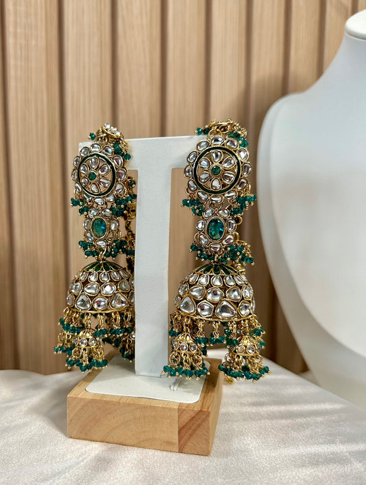 Jaipur Earrings with Saharay